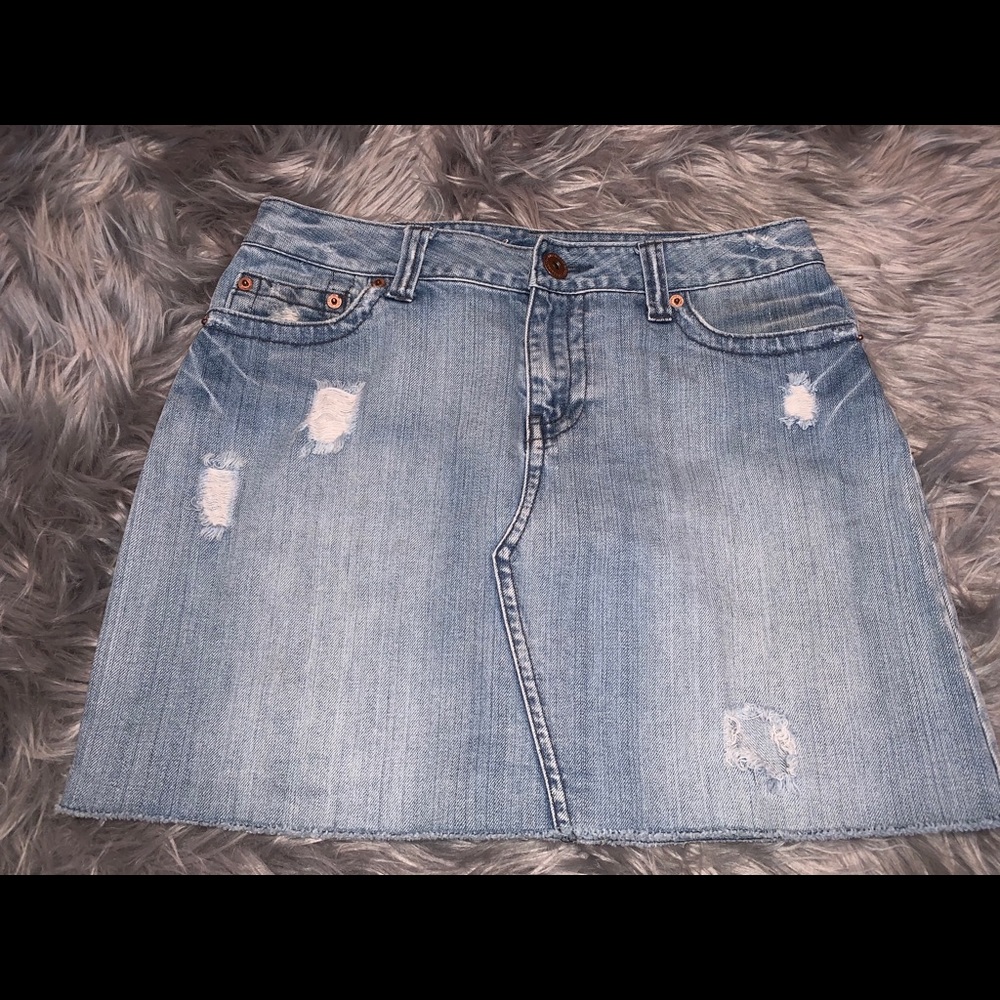 American Eagle jean shirt